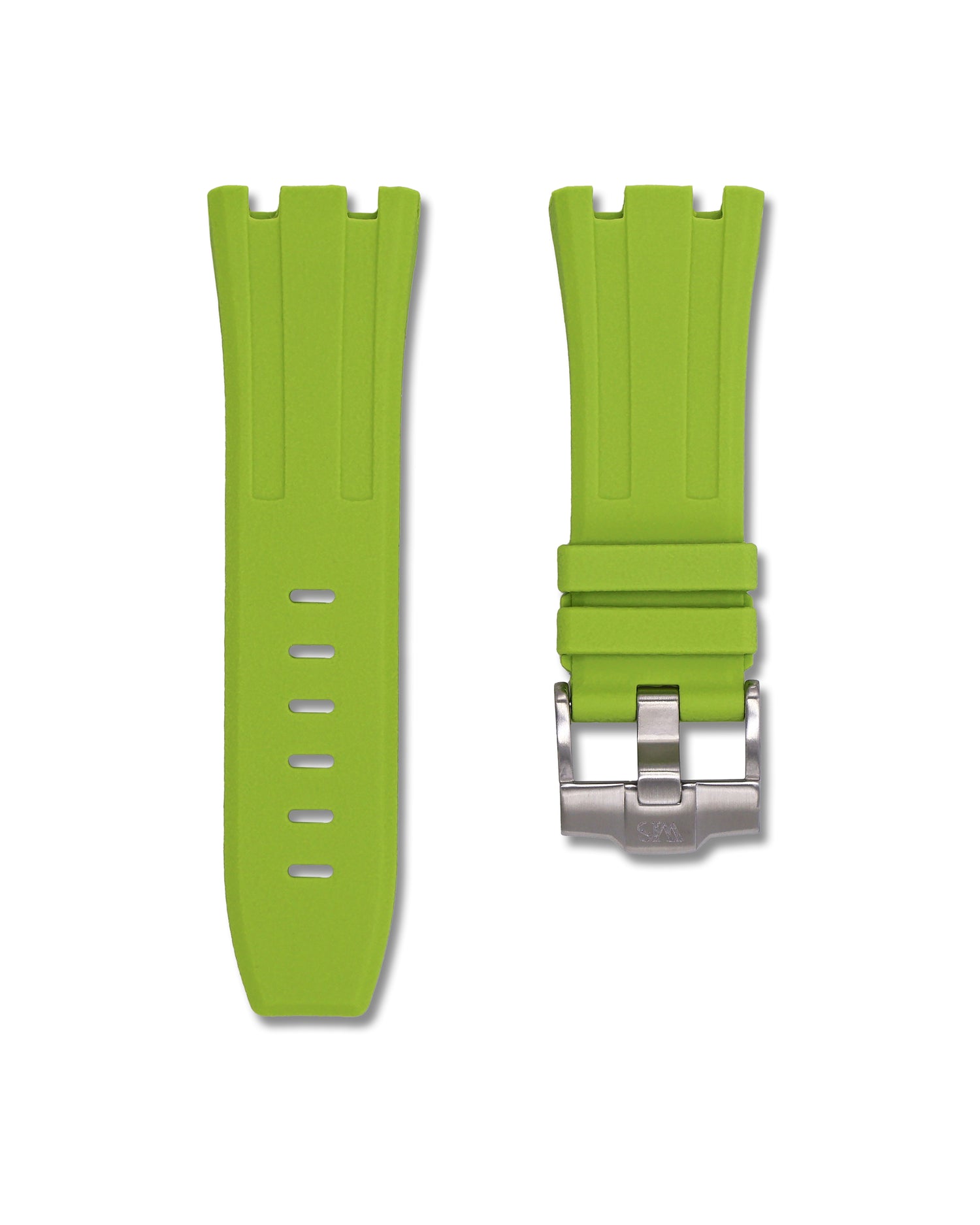 Green Rubber Watch Strap For Audemars Piguet Royal Oak Offshore 44mm | WIS Watch Straps