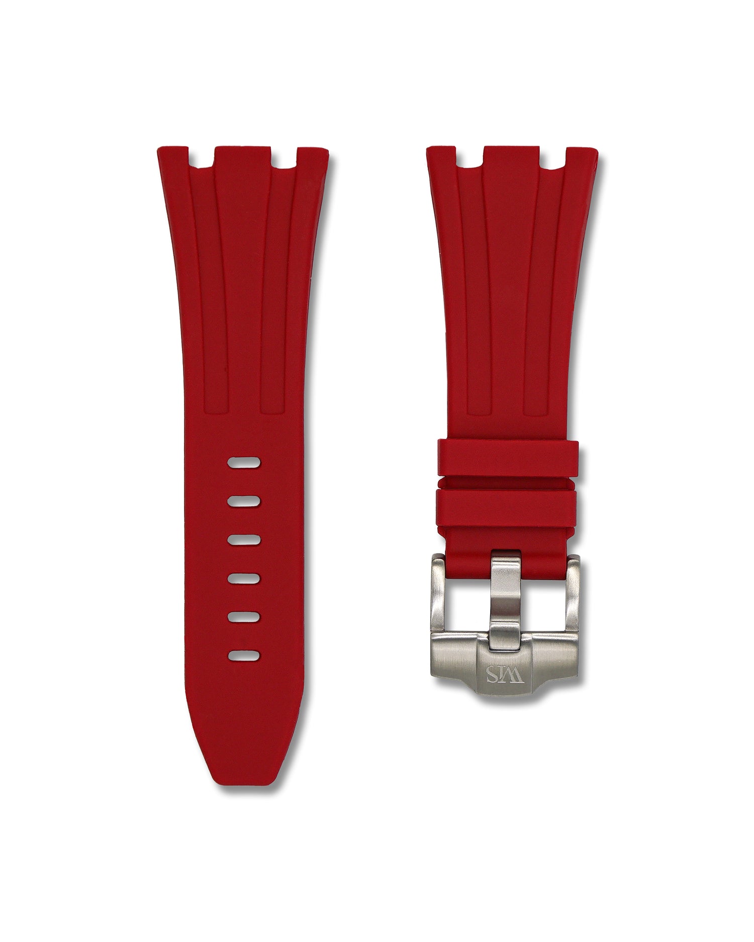 Red Rubber Watch Strap for Audemars Piguet Royal Oak Offshore 42mm | WIS Watch Straps