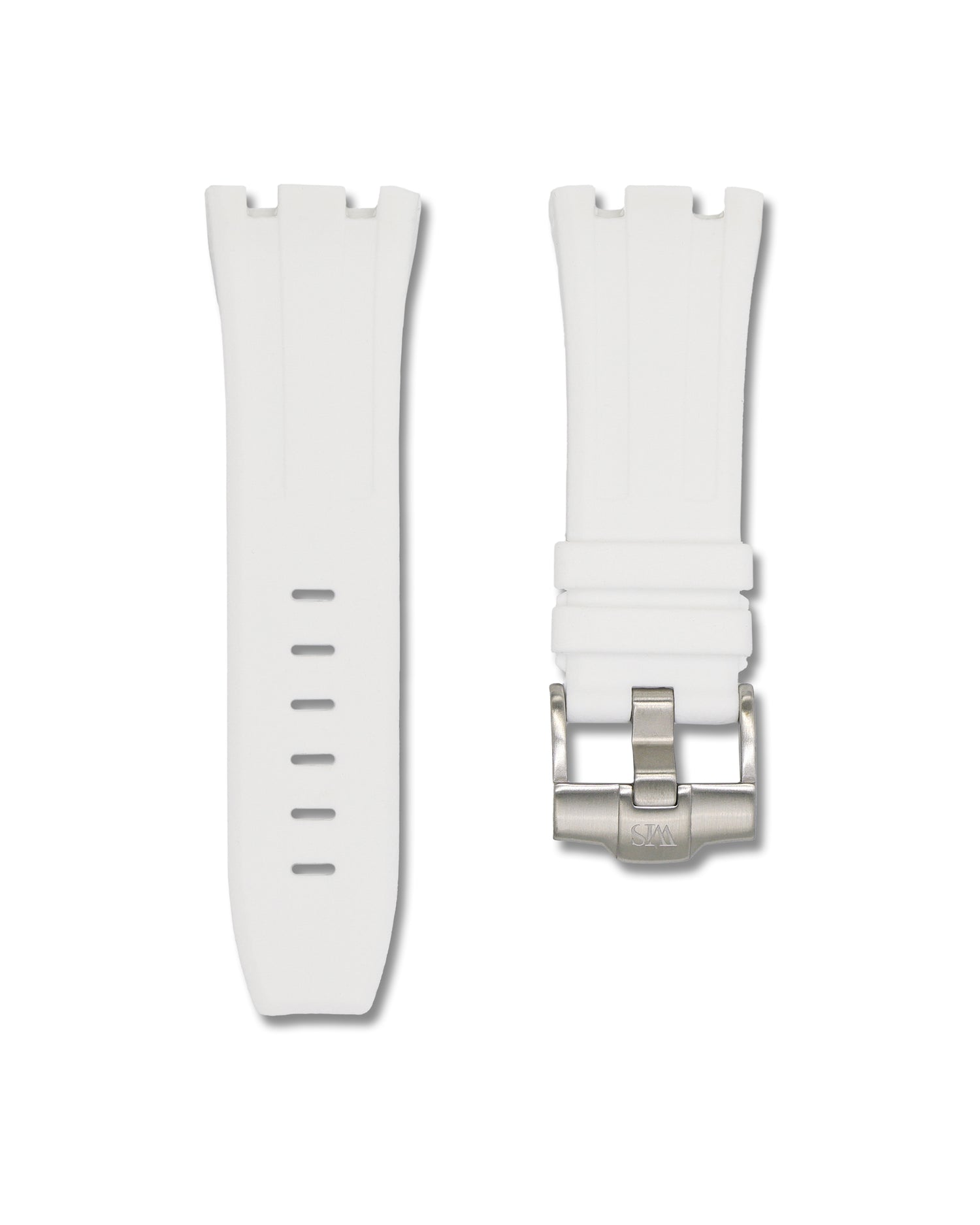 White Rubber Watch Strap for Audemars Piguet Royal Oak Offshore 44mm | WIS Watch Straps