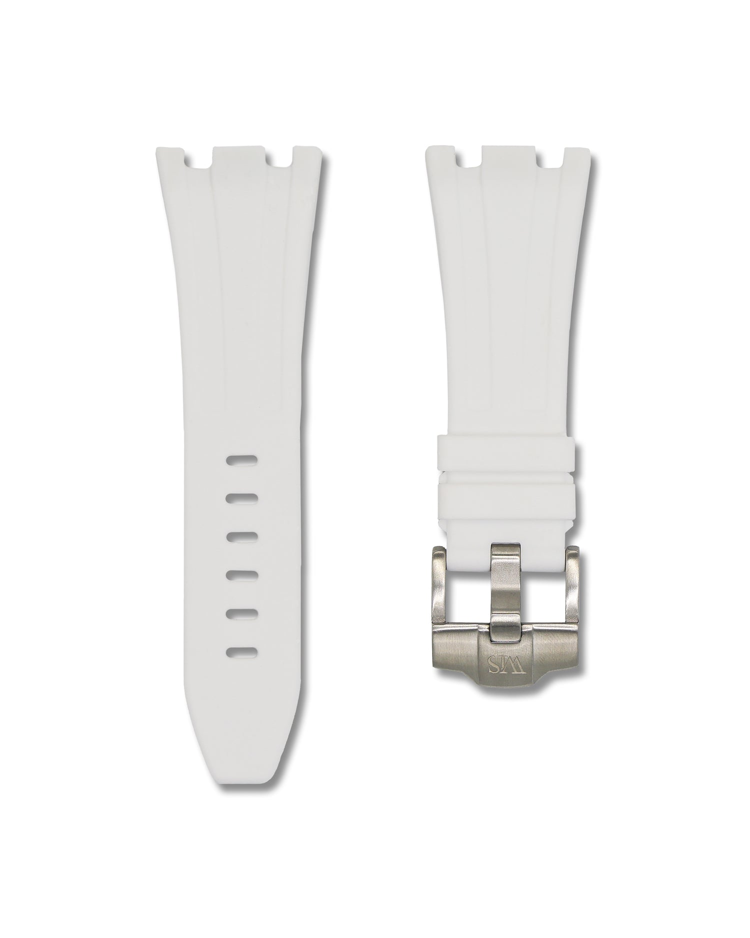 White Rubber Watch Strap for Audemars Piguet Royal Oak Offshore 42mm | WIS Watch Straps