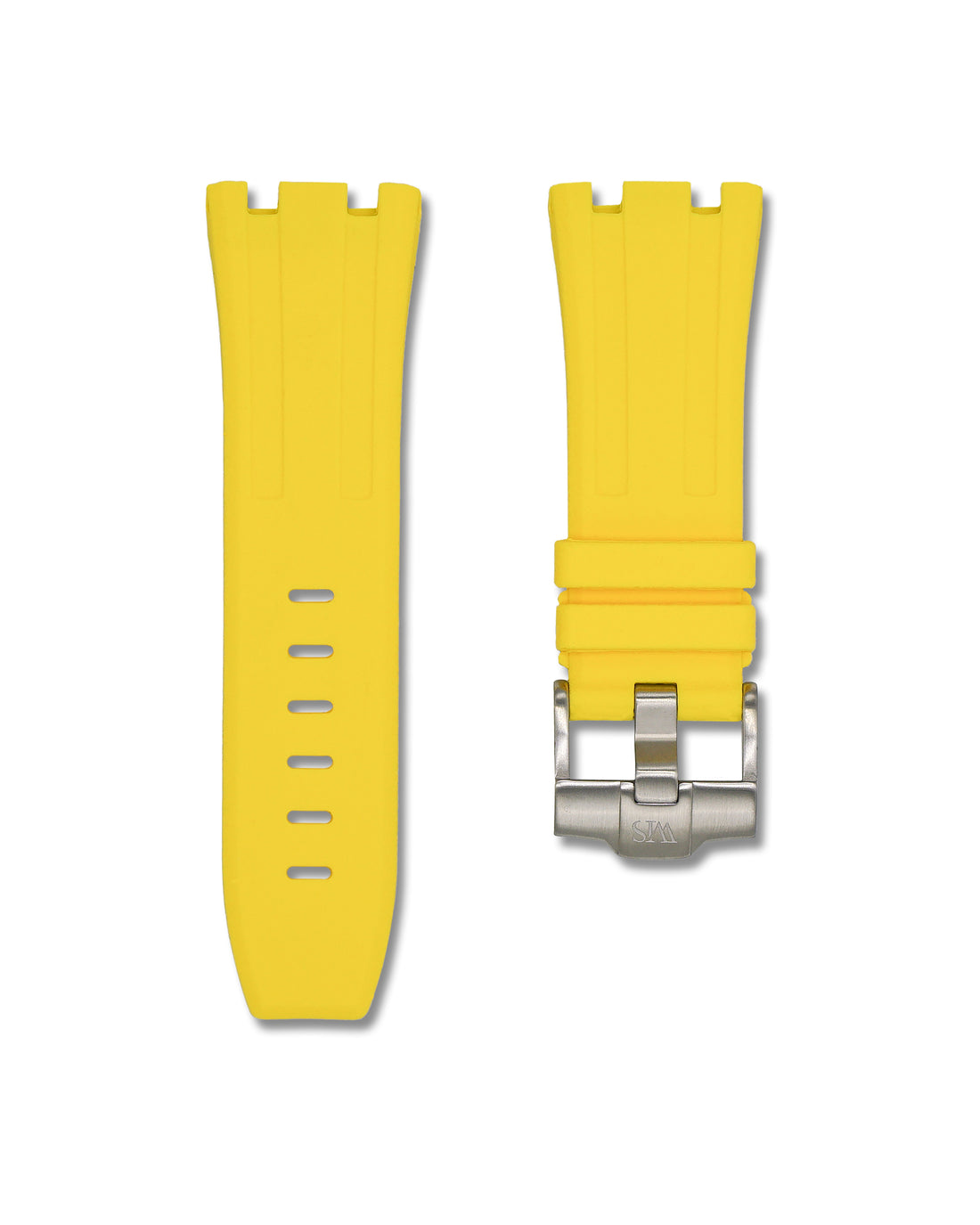 Yellow Rubber Watch Strap for Audemars Piguet Royal Oak Offshore | WIS Watch Straps