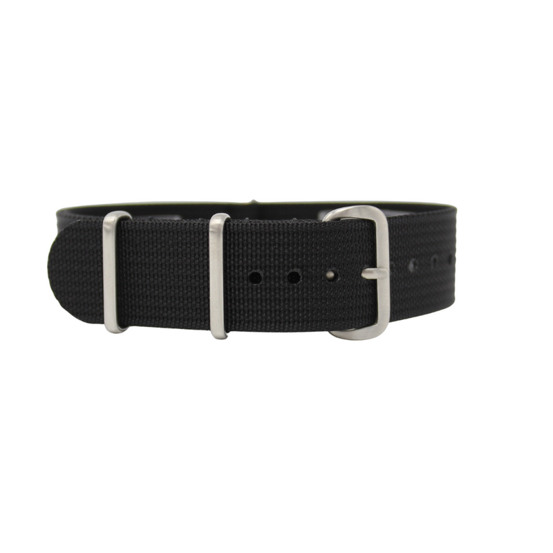 Tuxedo Black - Nato Watch Strap For Doxa Sub 300