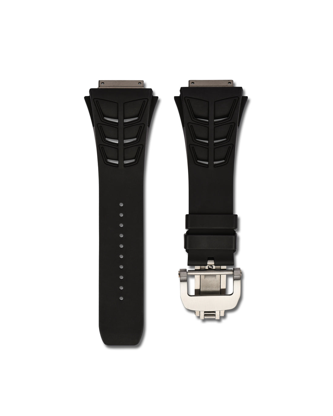 Black Rubber Richard Mille Watch Strap | WIS