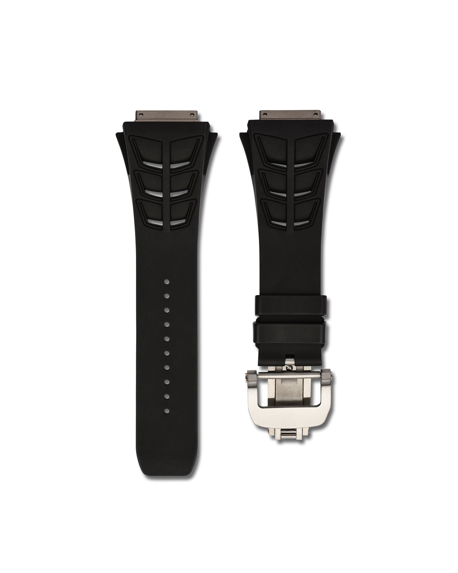 Black Rubber Richard Mille Watch Strap | WIS