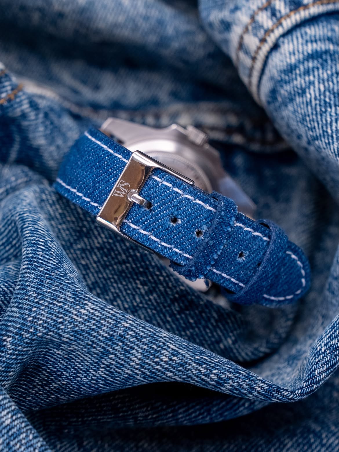 Blue Denim Watch Strap | Watch Innovation Straps