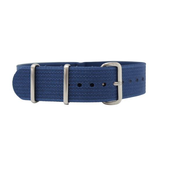 MARINE BLUE - NATO WATCH STRAP FOR ROLEX OYSTER PERPETUAL