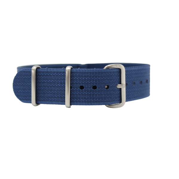 MARINE BLUE - NATO WATCH STRAP FOR ROLEX YACHT-MASTER