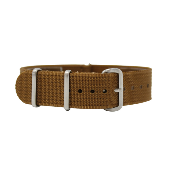 Woodland Brown - Nato Watch Strap For Rolex Yacht-Master