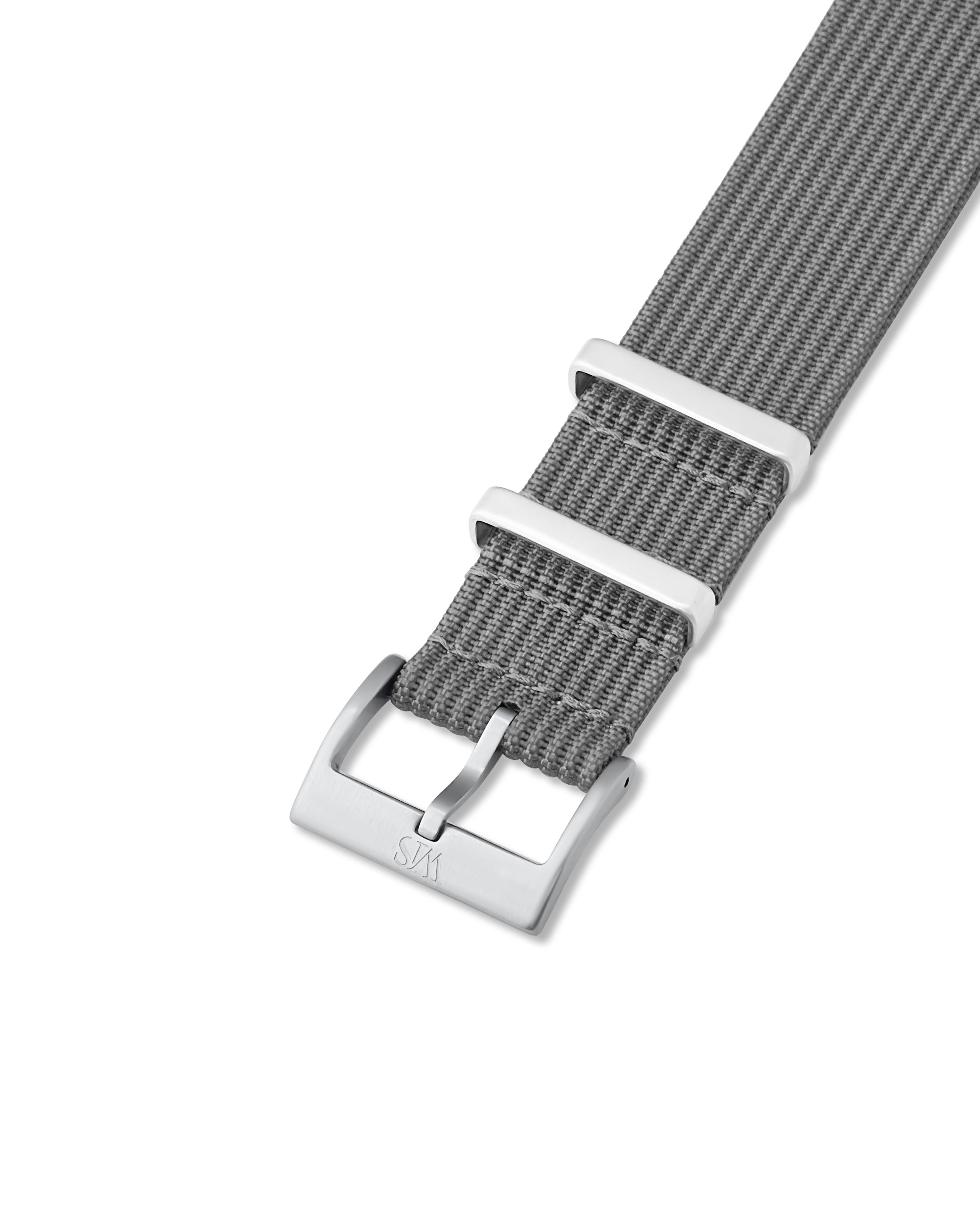 Charcoal Woven Nylon Watch Strap | WIS Straps Watch Bands