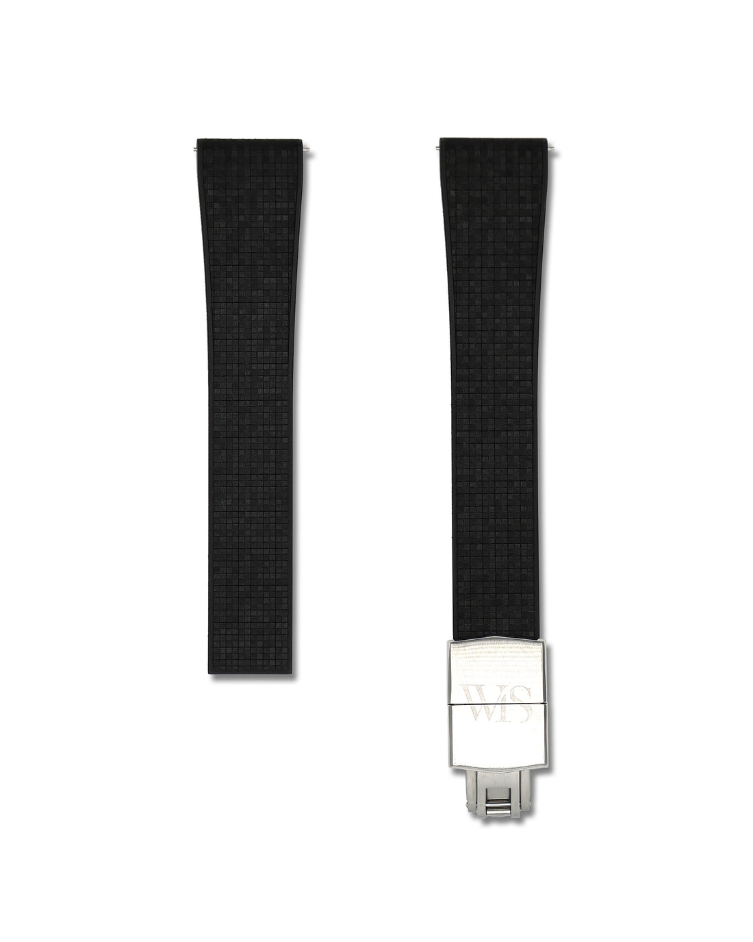 Rubber Deployant Clasp Watch Band | WIS Watch Straps