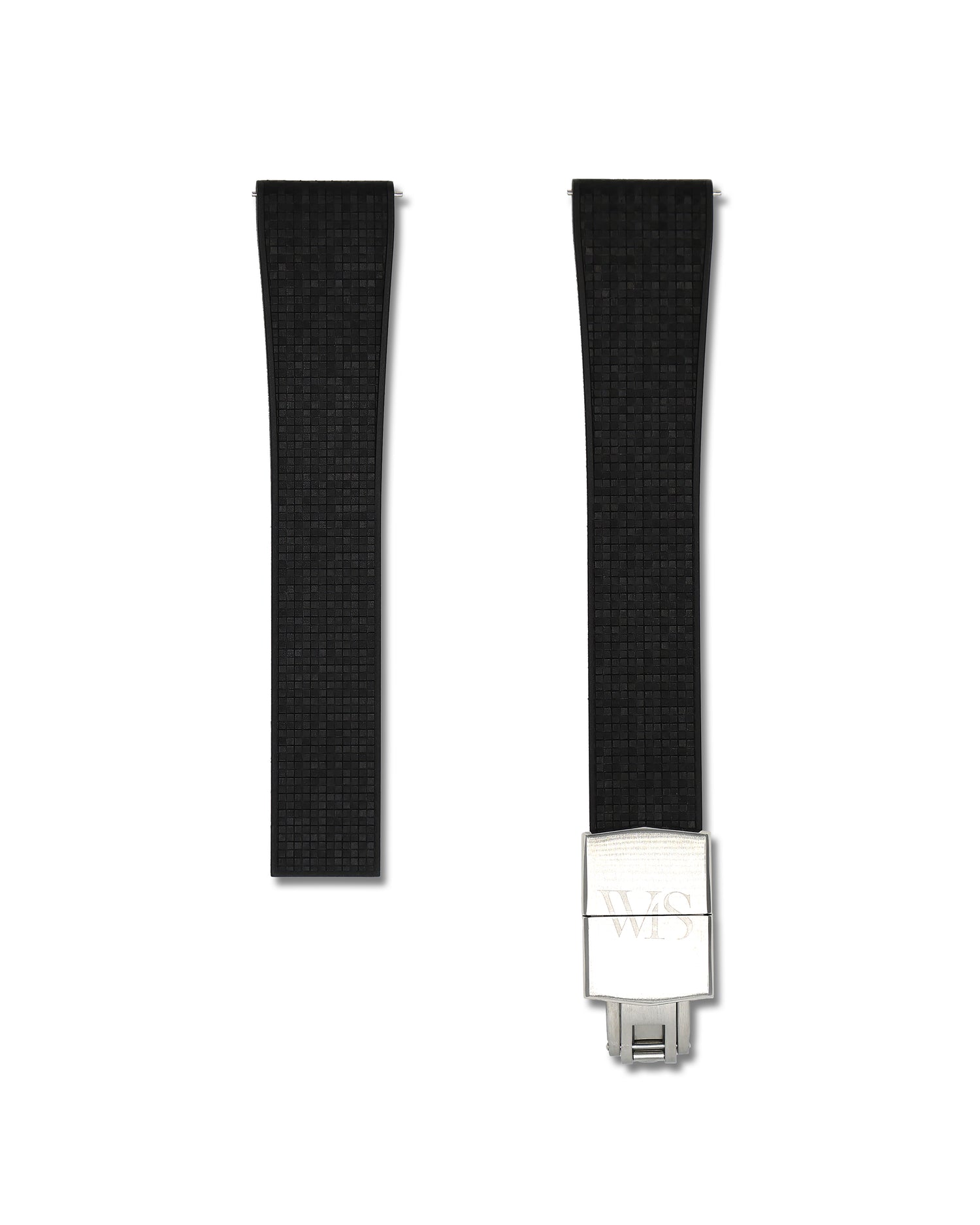 Rubber Deployant Clasp Watch Band | WIS Watch Straps