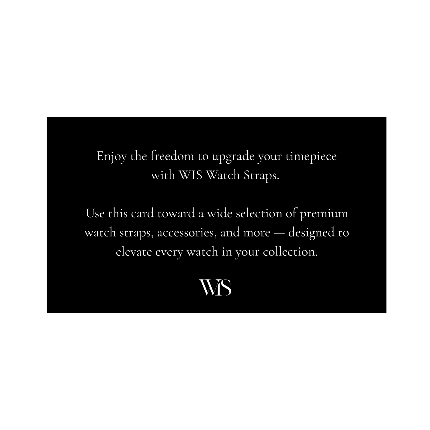 Gift Card for WIS Watch Straps