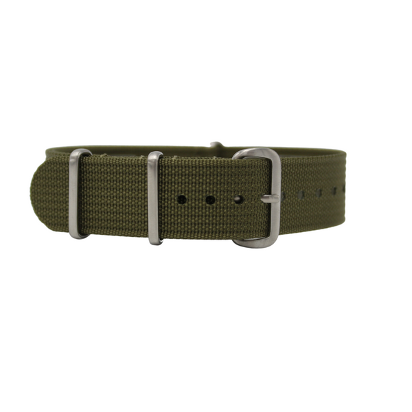ARMY GREEN - NATO WATCH STRAP FOR TAG HEUER CARRERA