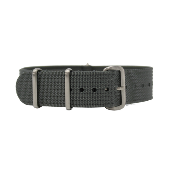 Charcoal Grey - Nato Watch Strap For Baume & Mercier Capeland Automatic