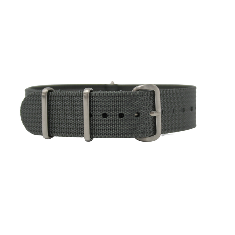 CHARCOAL GREY - NATO WATCH STRAP FOR TAG HEUER AQUARACER