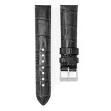 Charcoal Grey - Alligator Leather Watch Strap For Longines Avigation BigEye