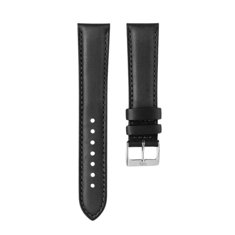 Gunmetal Black- Handmade Leather Watch Strap For Seiko Prospex