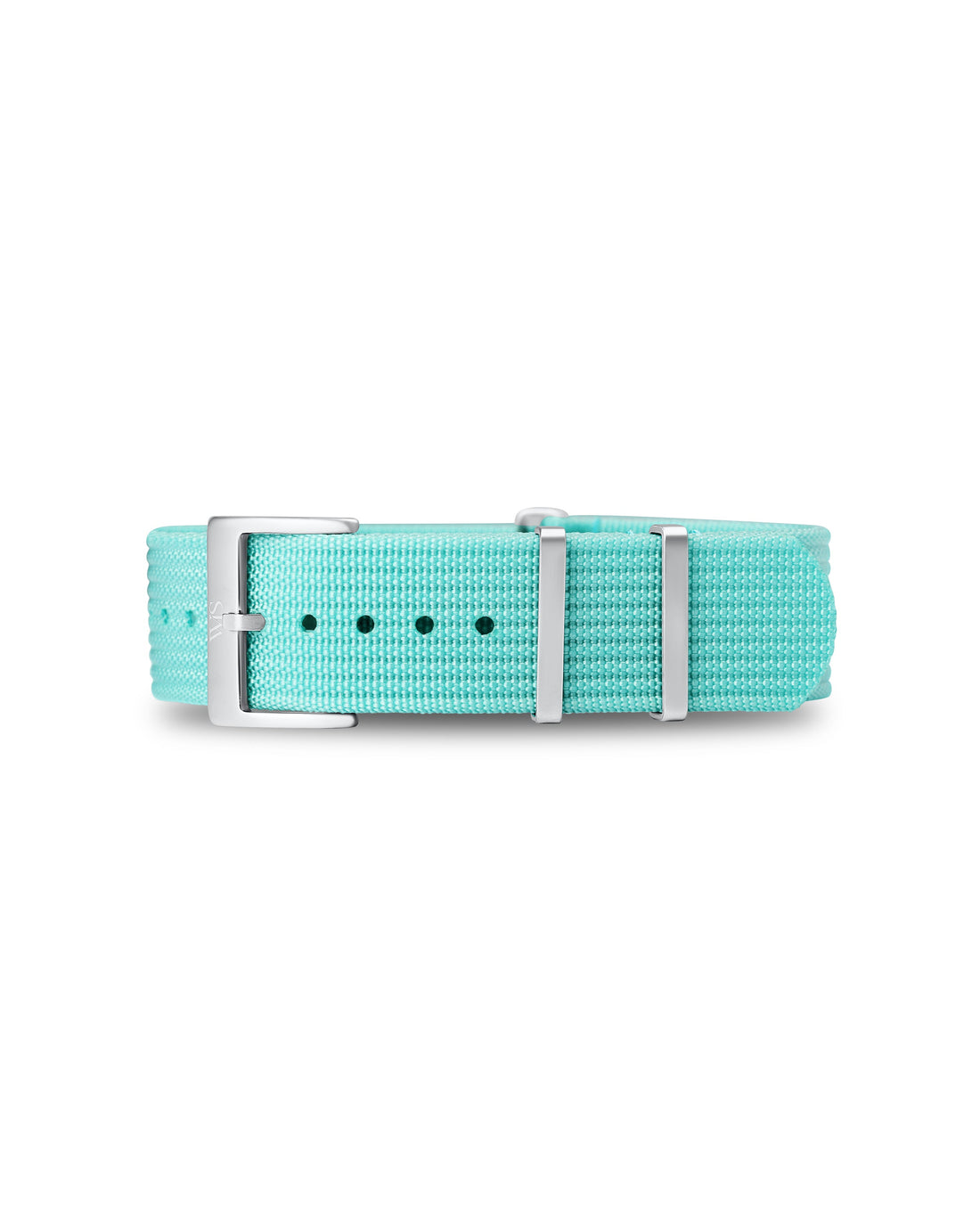 Light Blue Woven Nylon Strap 21mm | WISSTRAPS