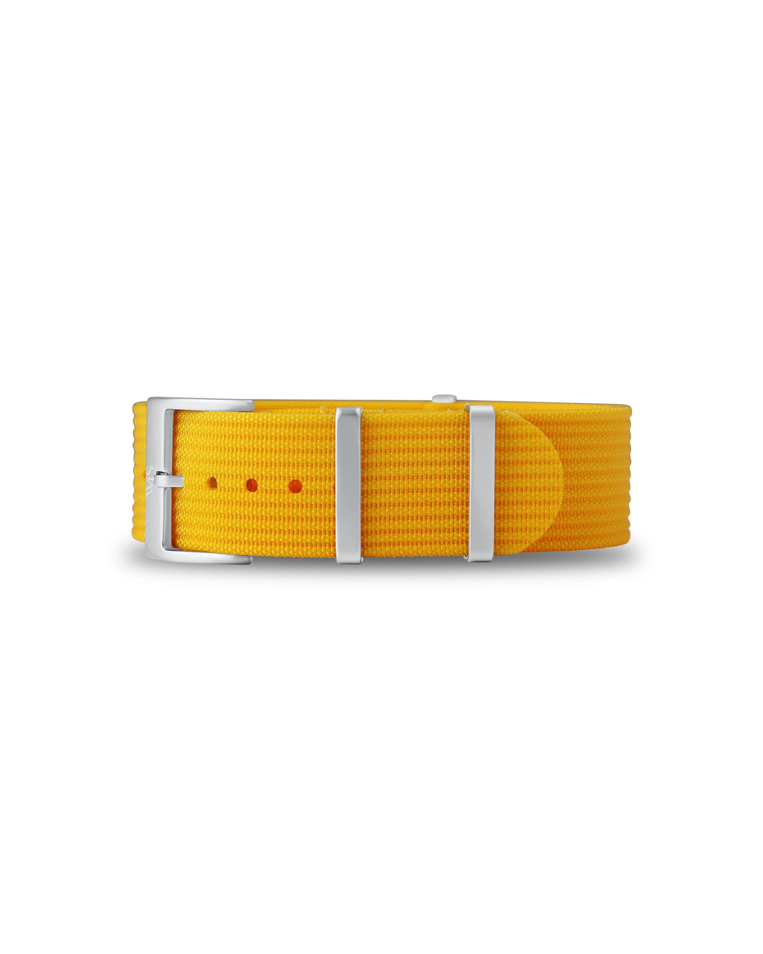 Lemon Yellow Woven Nylon Strap 22mm | WIS STRAPS