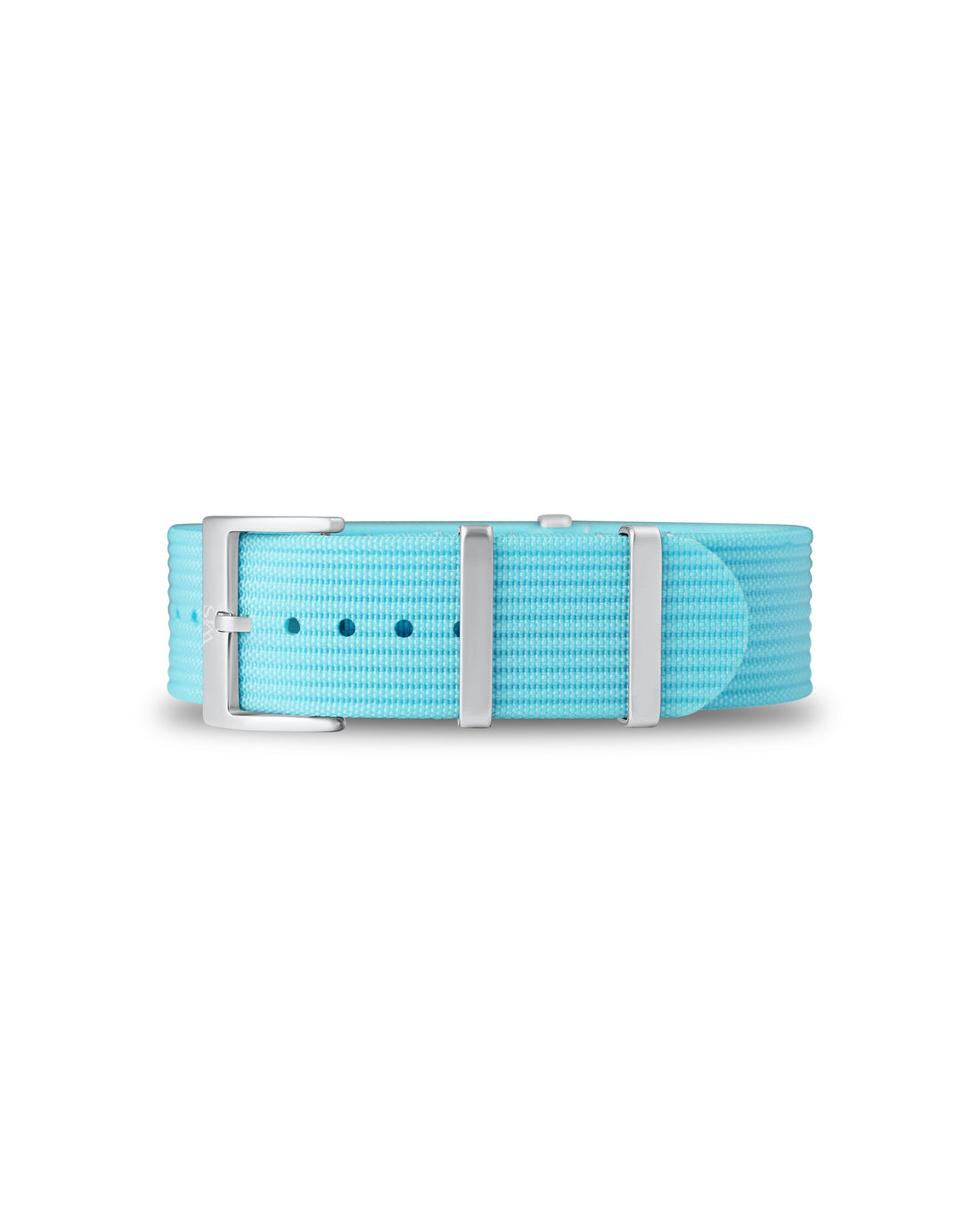 Miami Blue Woven Nylon Strap 22mm | WISSTRAPS