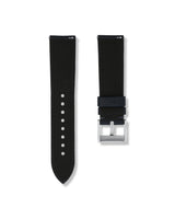 Midnight Blue Sailcloth Watch Strap 22mm | WISSTRAPS