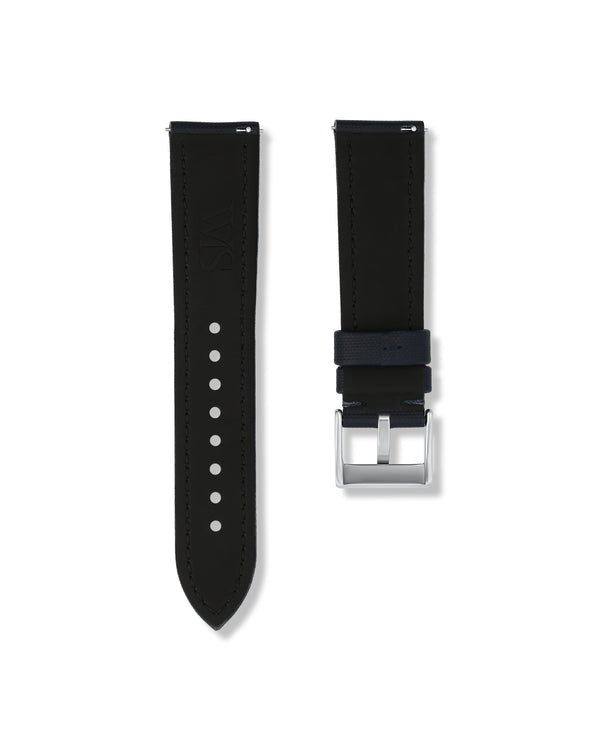 Deep Blue Sailcloth Watch Strap 23mm | WISSTRAPS