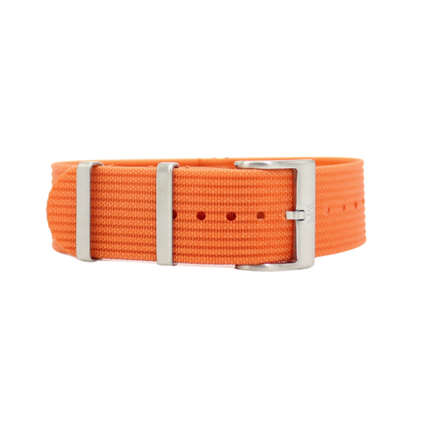 Correa Nato de 18 mm - Naranja mandarina