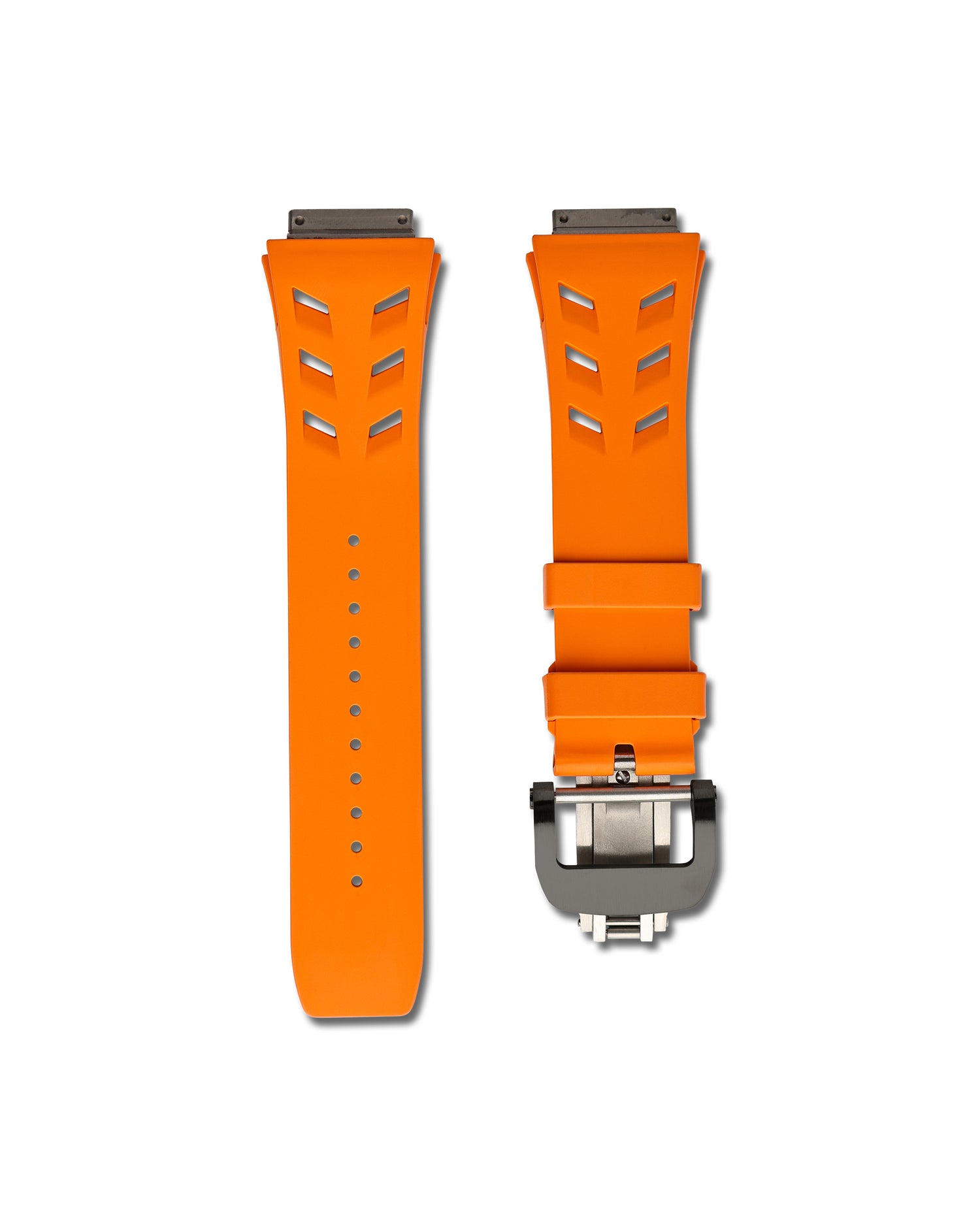 Lemon Yellow Rubber Watch Strap for Richard Mille 67-02