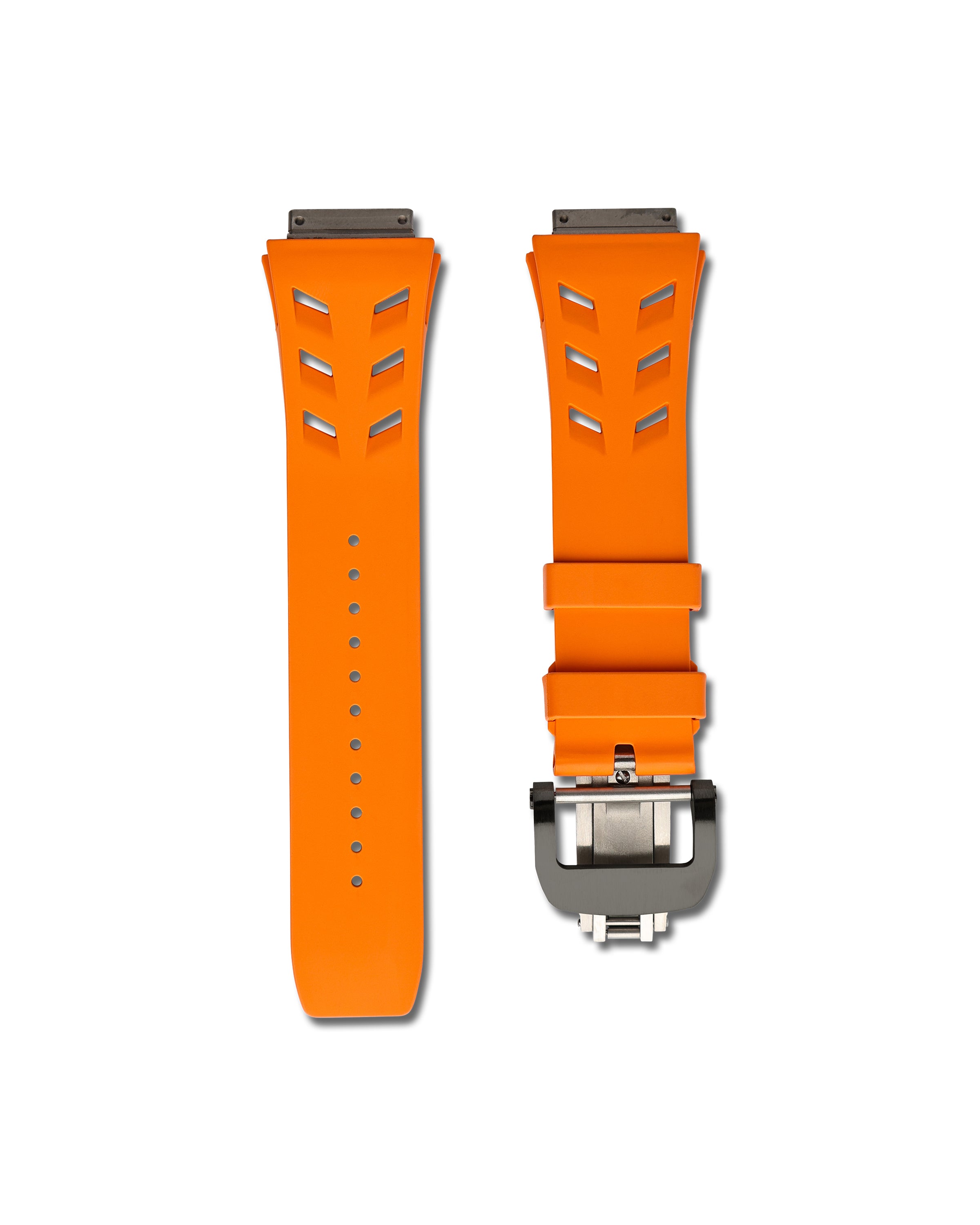 Lemon Yellow Rubber Watch Strap for Richard Mille 67-02