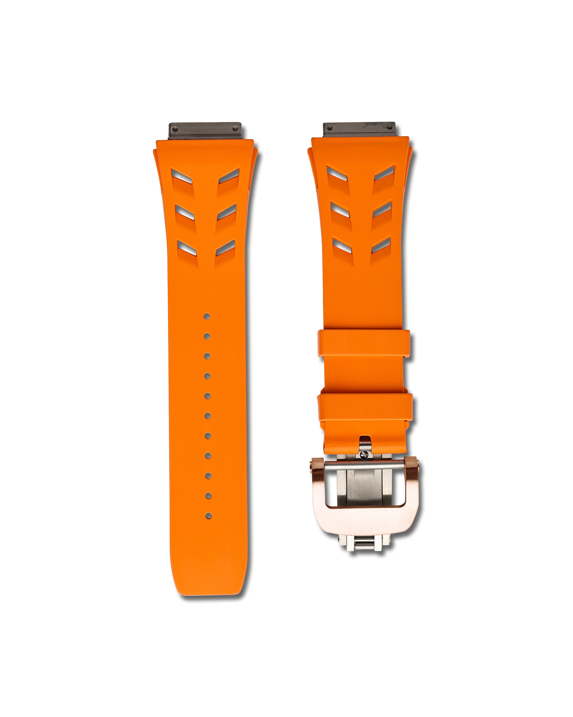 Lemon Yellow Rubber Watch Strap for Richard Mille 67-02