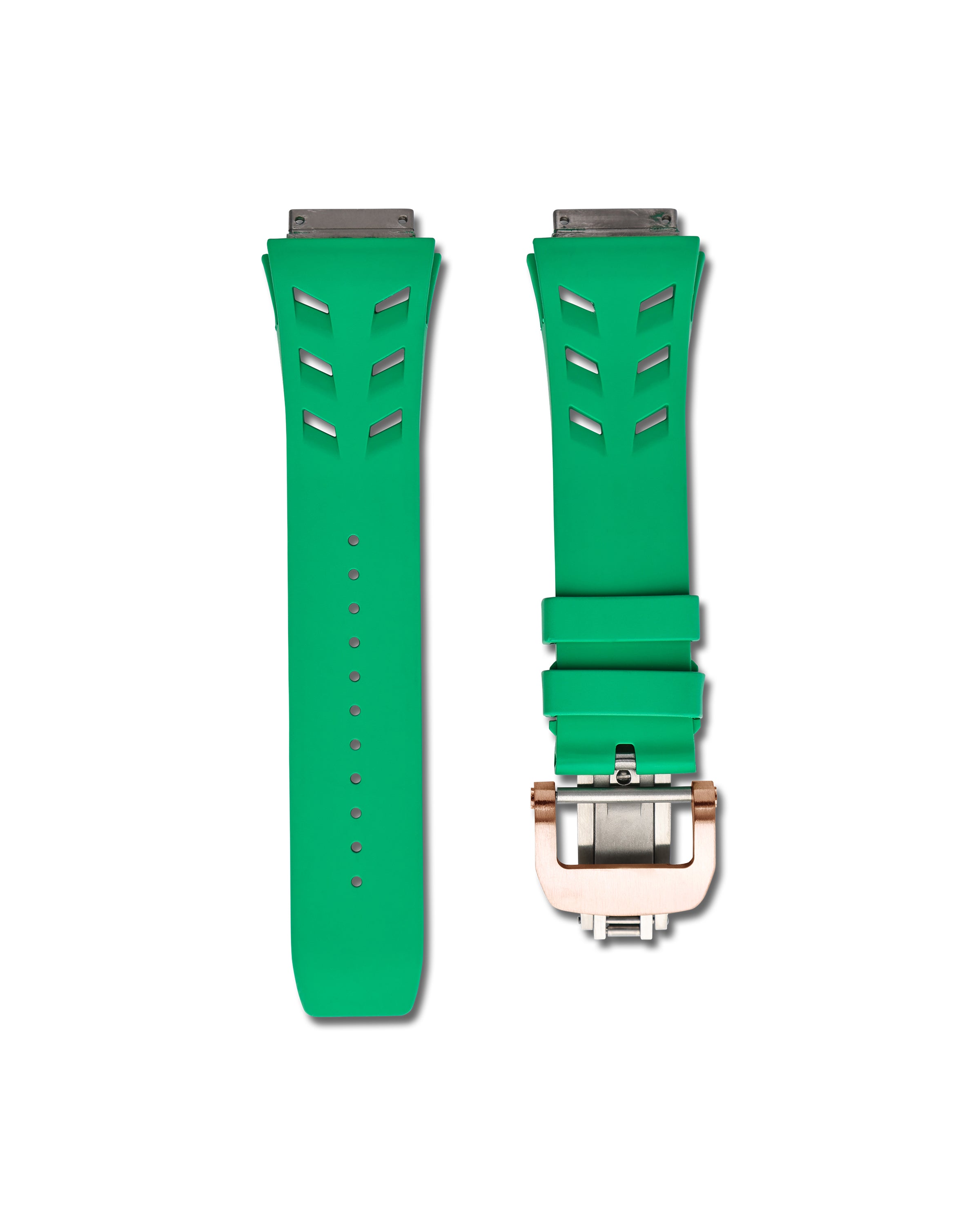 Richard Mille Green Rubber WIS Watch Straps RM 67-02