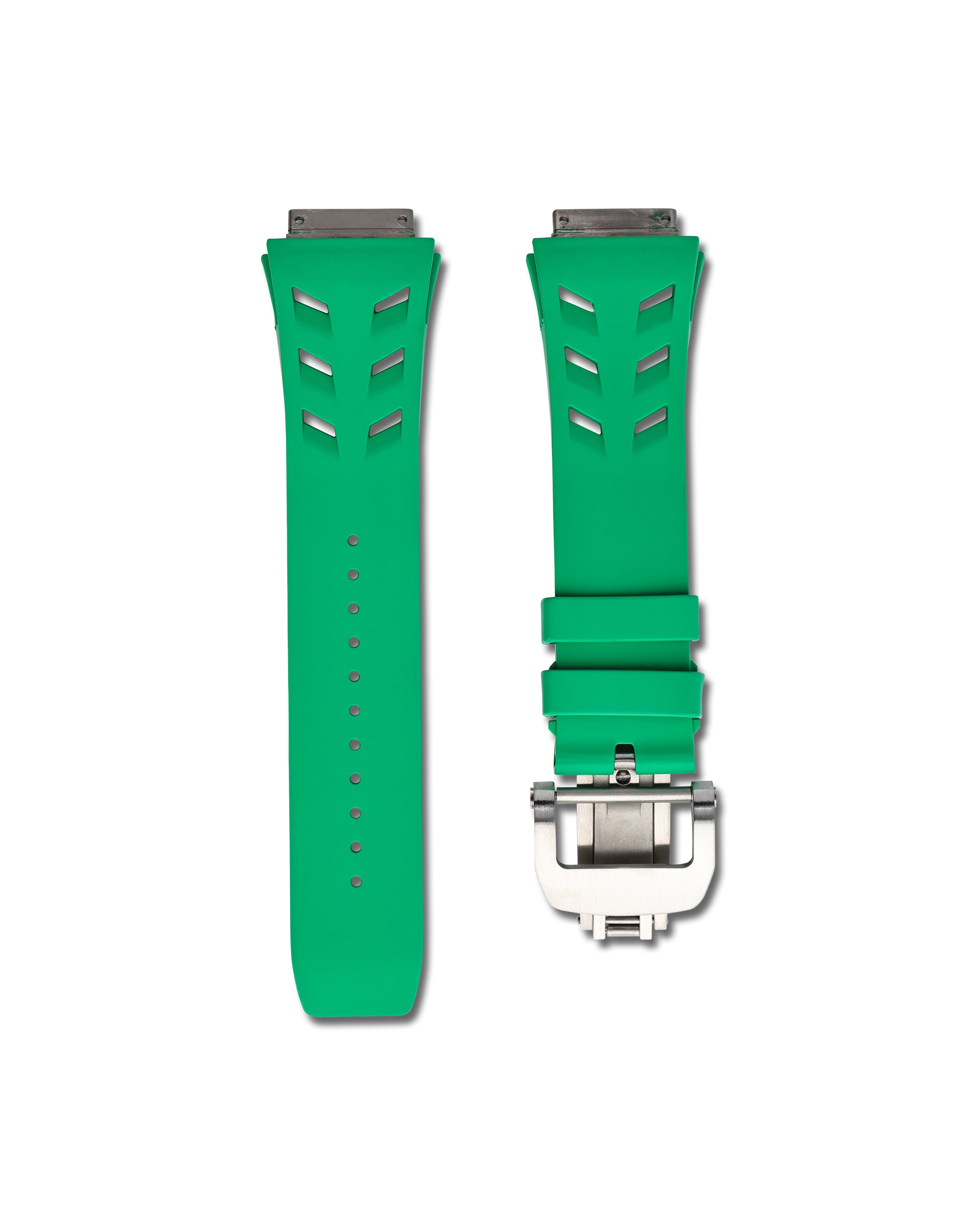 Richard Mille Green Rubber WIS Watch Straps RM 67-02