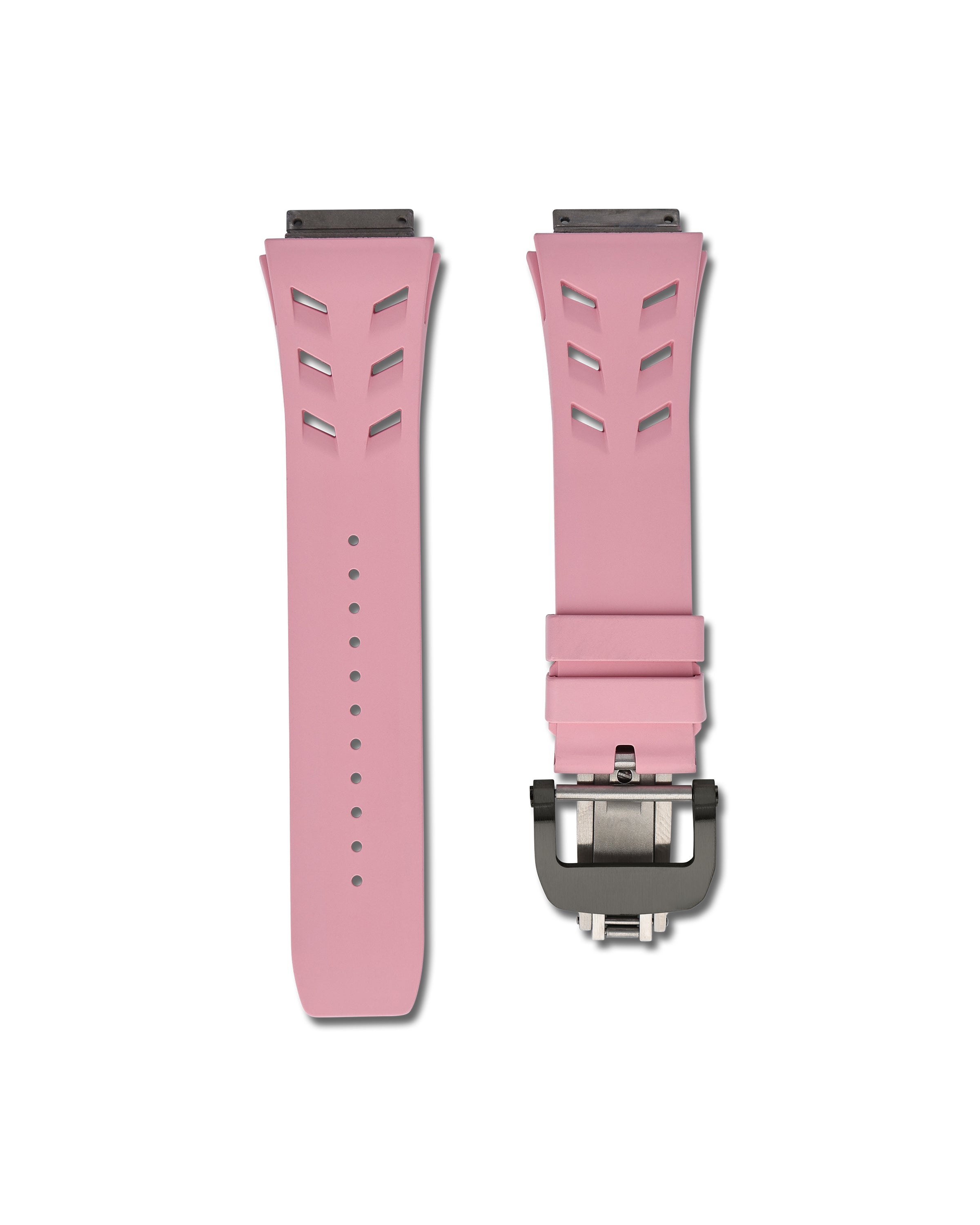 Richard Mille Pink Rubber WIS Watch Straps RM 67-02