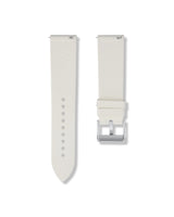 Polar White Quick Release Rubber Strap 22mm | WISSTRAPS