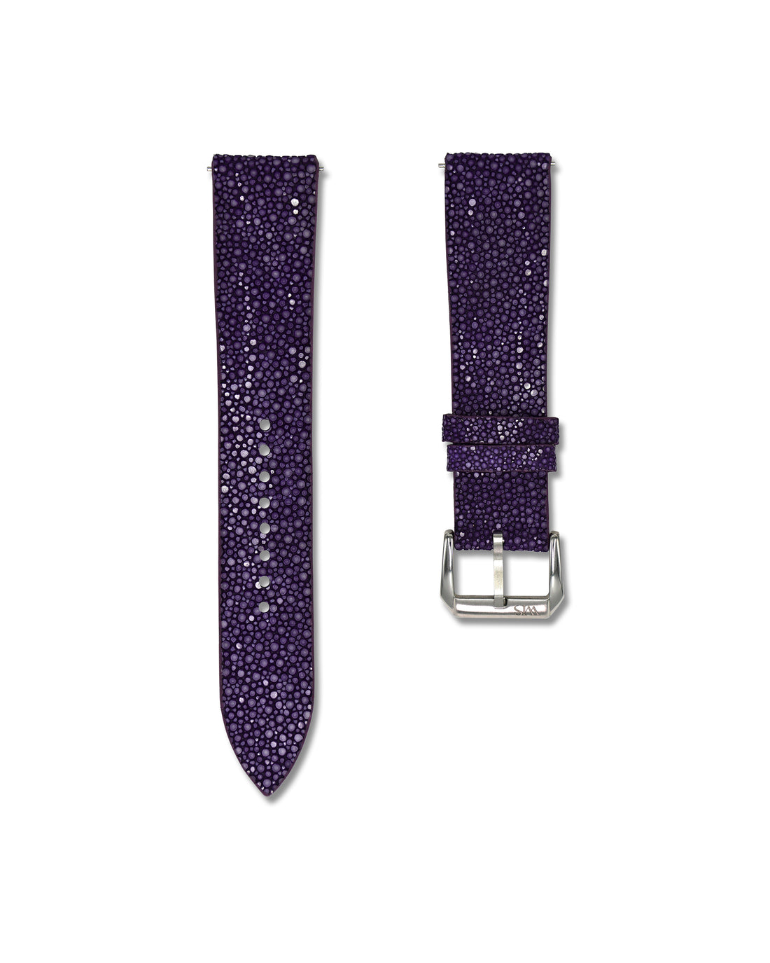 Purple Stingray Watch Band 20mm | WIS Watch Straps