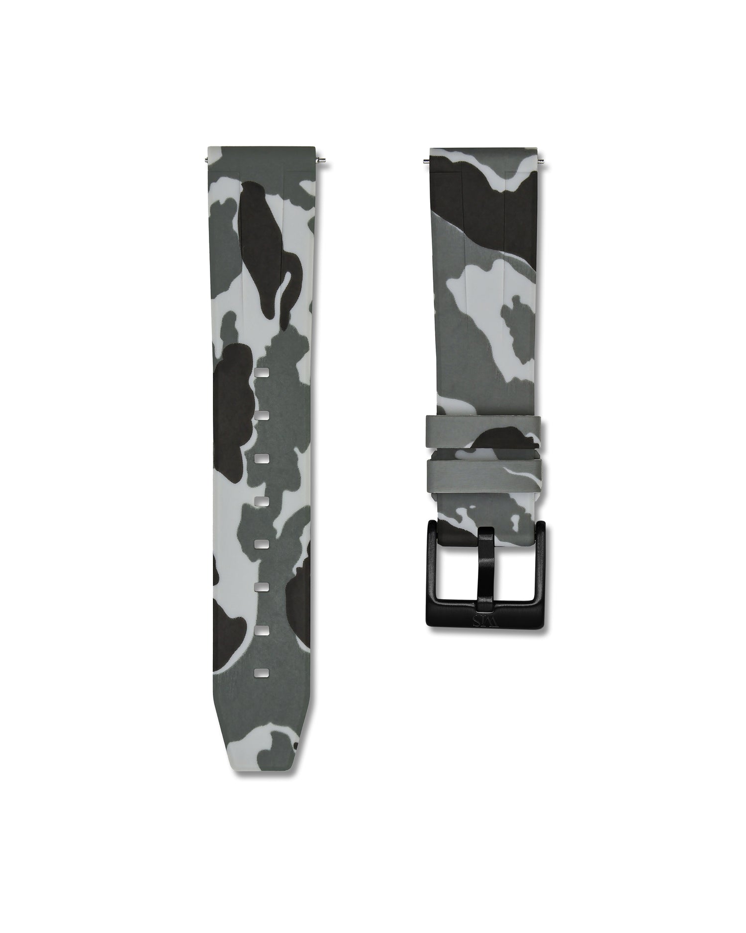 Quick Release Arctic Camo PVD Black Buckle