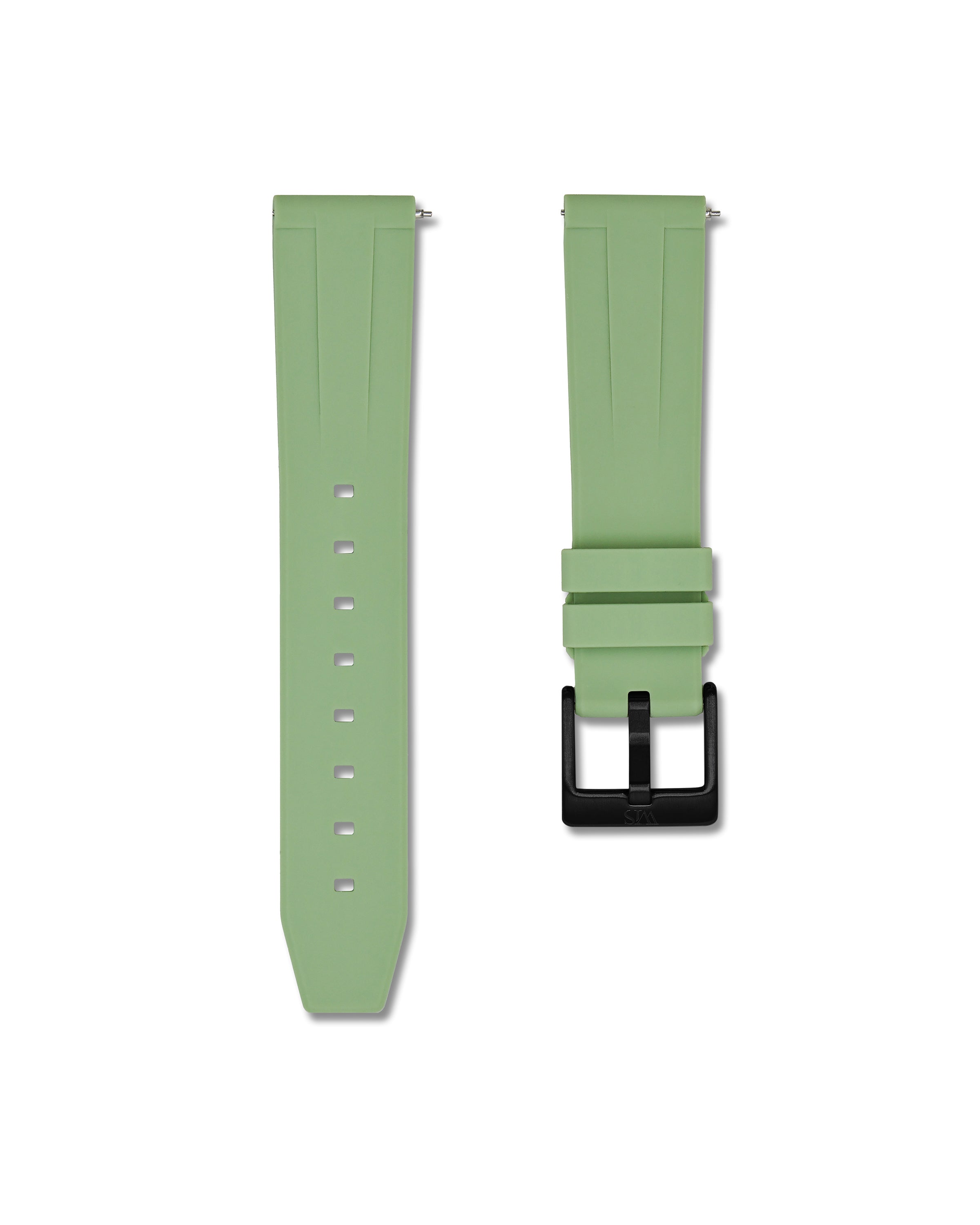 Quick Release Sage Green PVD Black Buckle