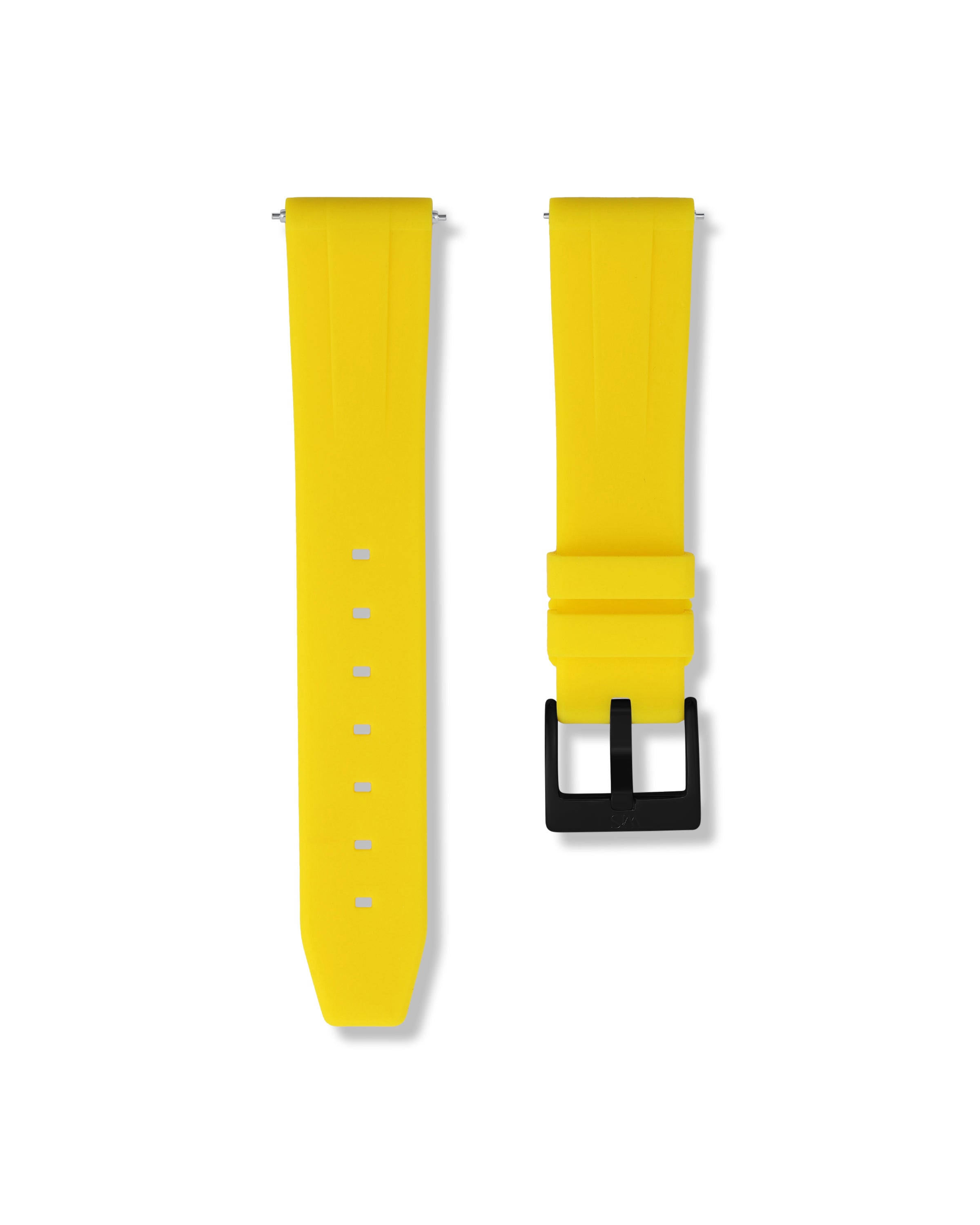 Quick Release Yellow PVD Black Buckle