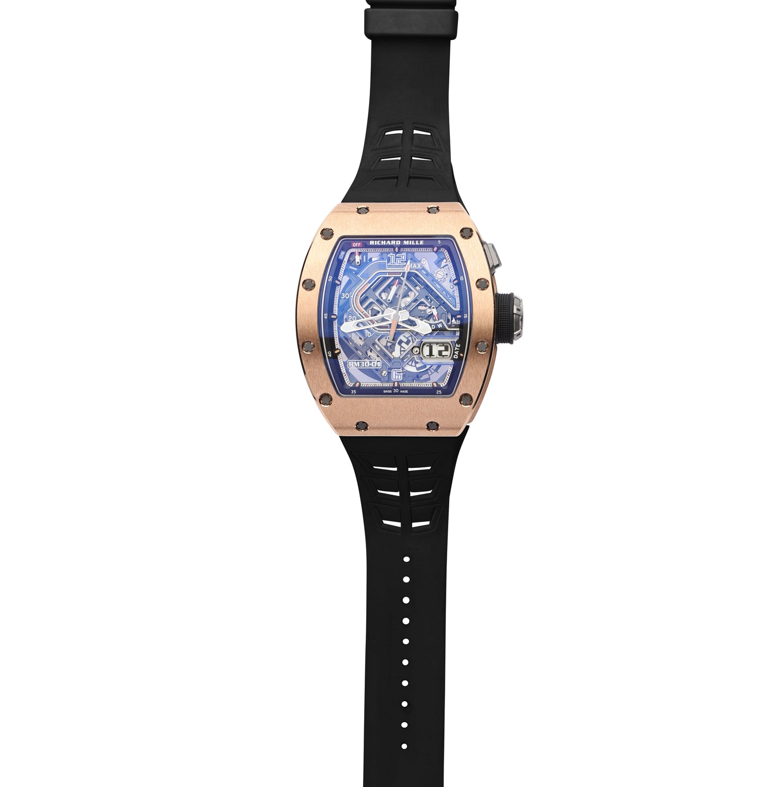 Richard Mille RM 30-01 Rubber Watch Strap | WIS Straps