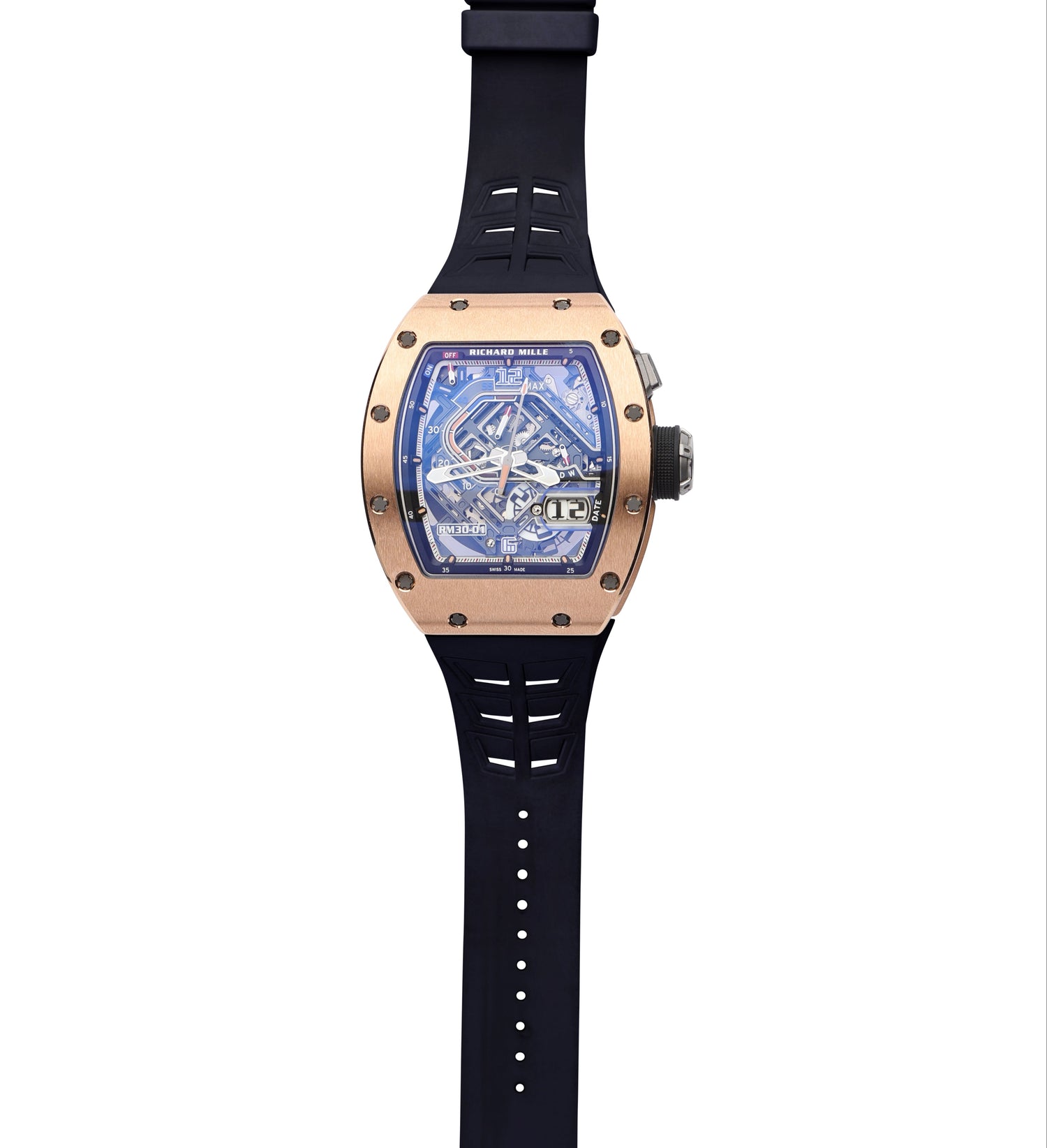 Richard Mille RM 30-01 Rubber Watch Strap | WIS Straps
