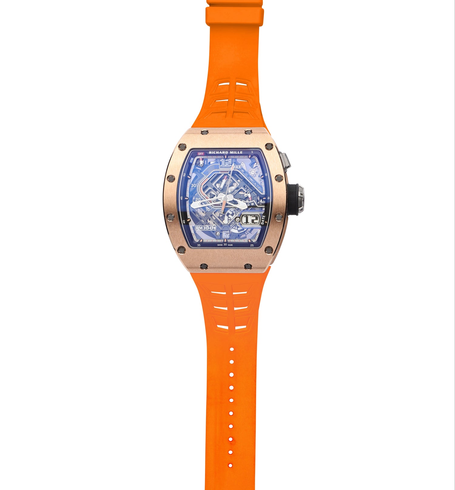 Richard Mille RM 30-01 Rubber Watch Strap | WIS Straps