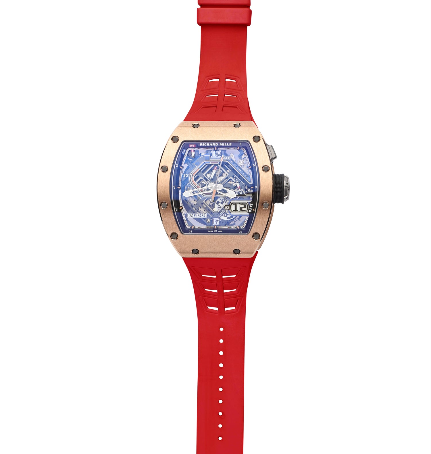 Richard Mille RM 30-01 Rubber Watch Strap | WIS Straps