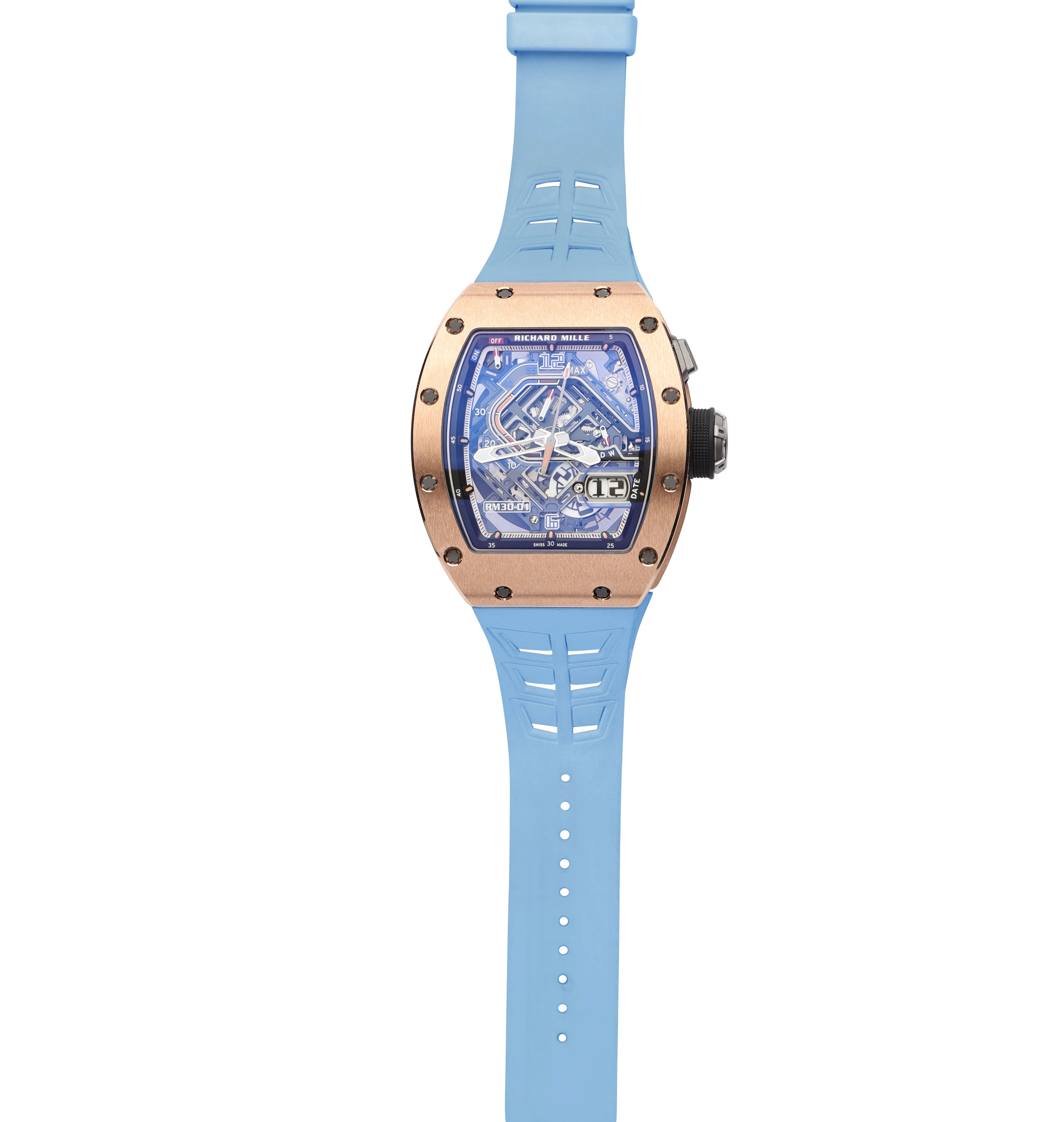 Richard Mille RM 30-01 Rubber Watch Strap | WIS Straps