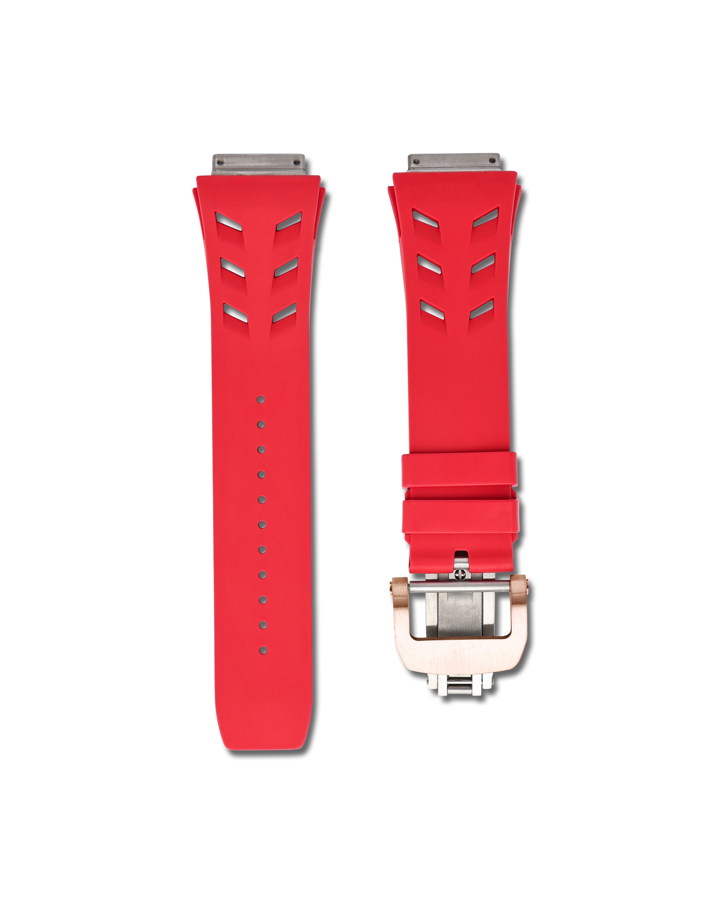 Richard Mille Red Rubber WIS Watch Straps RM 67-02