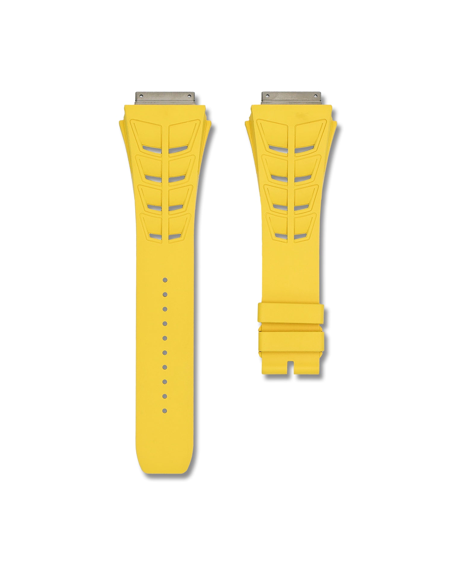 Richard Mille Yellow Rubber Watch Strap For RM 30 | WIS Watch Straps
