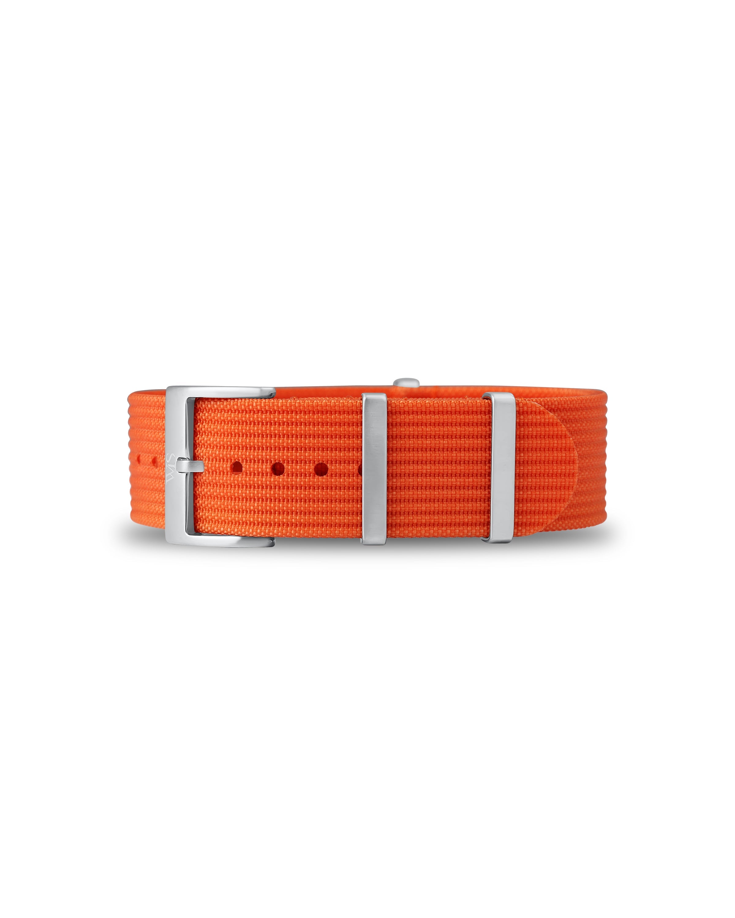 Tangerine Orange Woven Nylon Strap | WISSTRAPS