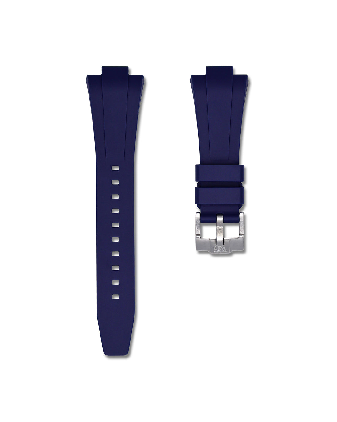 Tissot PRX Blue Rubber Quick Release Watch Strap | WIS Straps