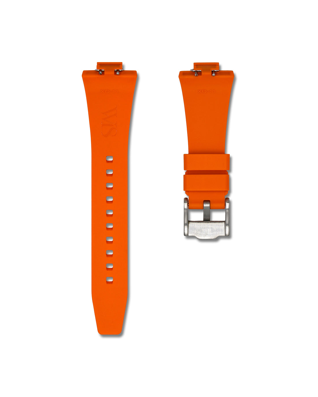 Tissot PRX Orange Rubber Quick Release Watch Strap | WIS Straps