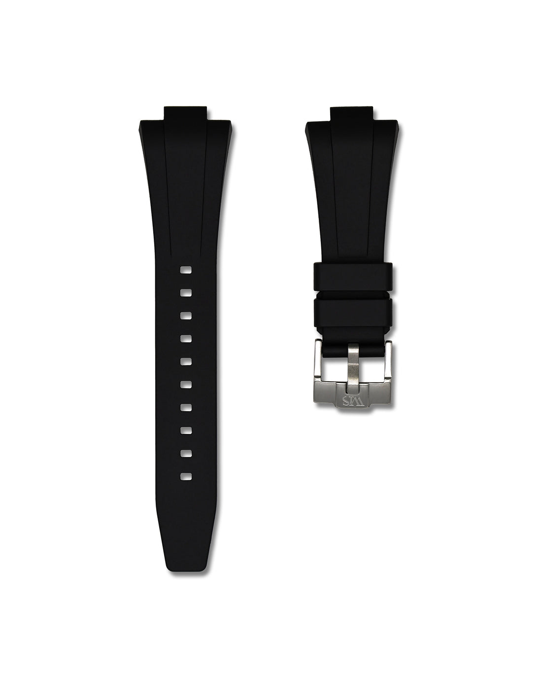 Tissot PRX Black Rubber Quick Release Watch Strap | WIS Straps