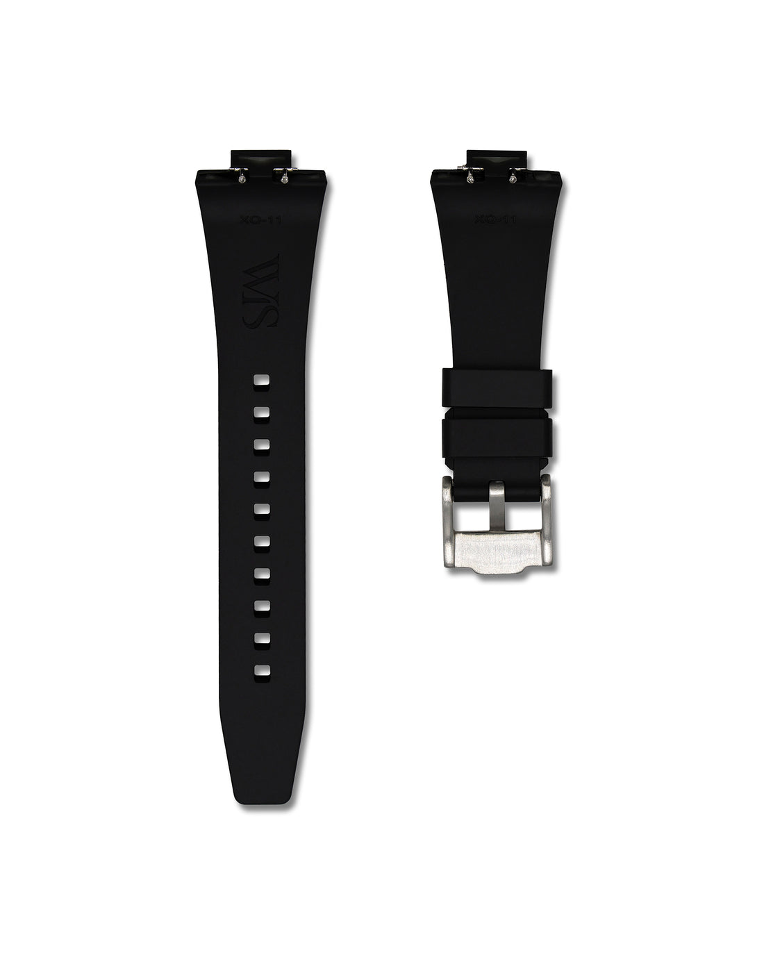 Tissot PRX Black Rubber Quick Release Watch Strap | WIS Straps
